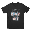 Le Sserafim Vintage Portrait Collage Unisex T Shirt Black